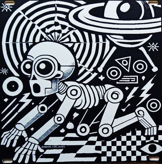 liquid sky d-vices art panel "skeleton 1" 3U - 25 hp