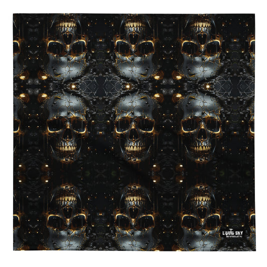 Melting Skulls All-over print bandana