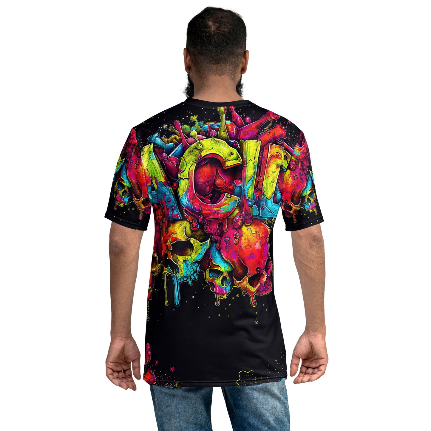 Acid Skulls - Men's t-shirt - limited edition - 27 pieces only