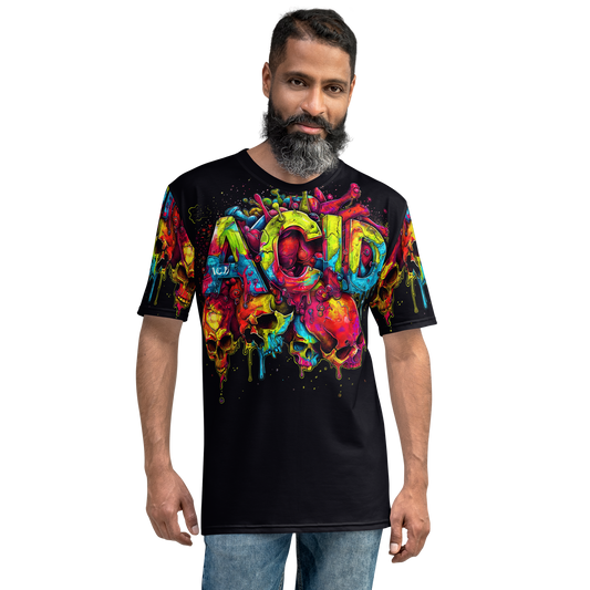 Acid Skulls - Men's t-shirt - limited edition - 27 pieces only
