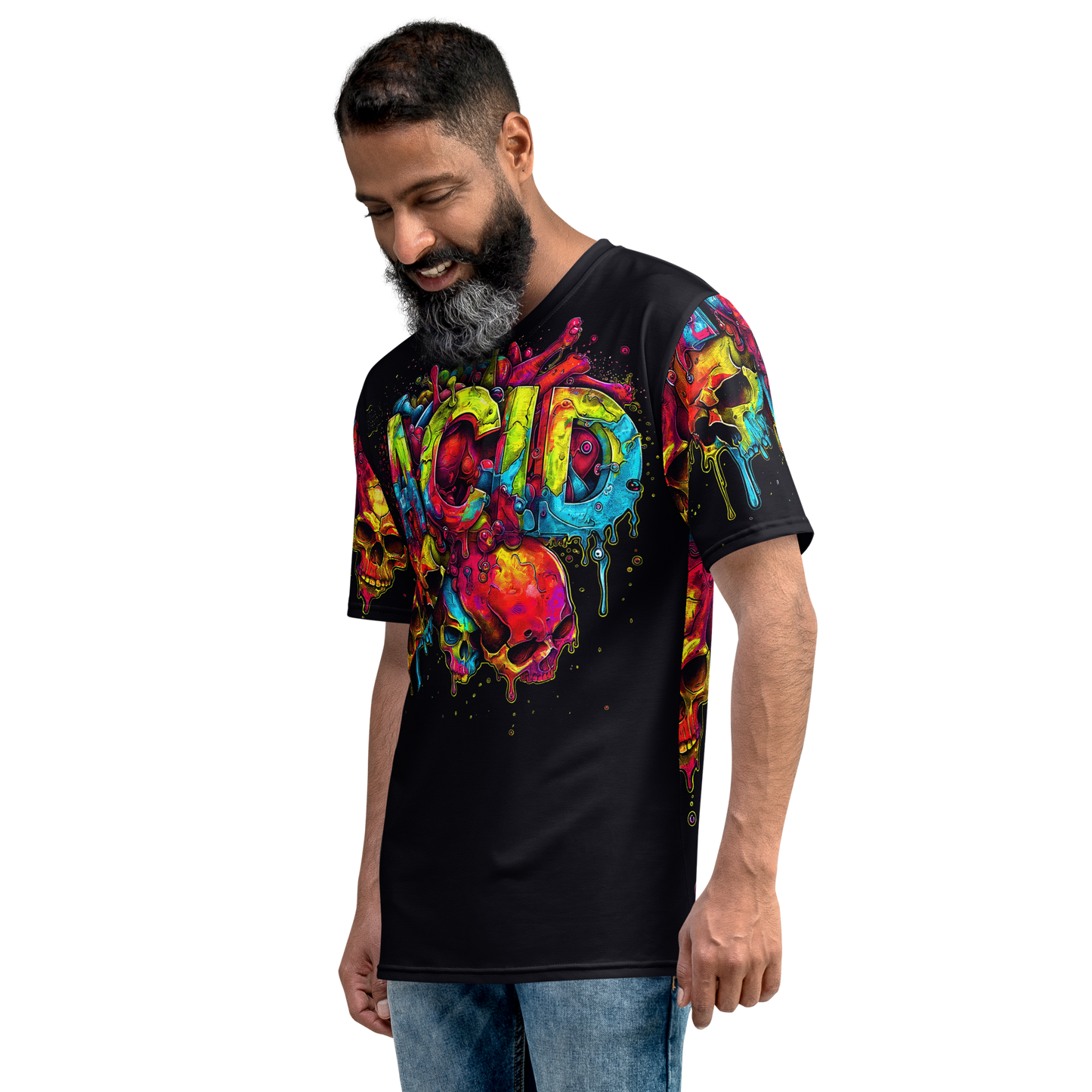 Acid Skulls - Men's t-shirt - limited edition - 27 pieces only