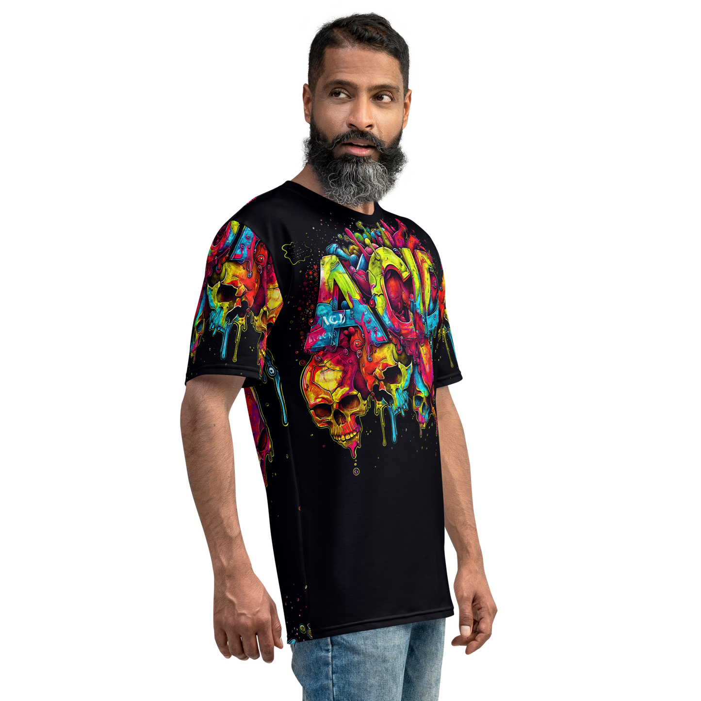 Acid Skulls - Men's t-shirt - limited edition - 27 pieces only