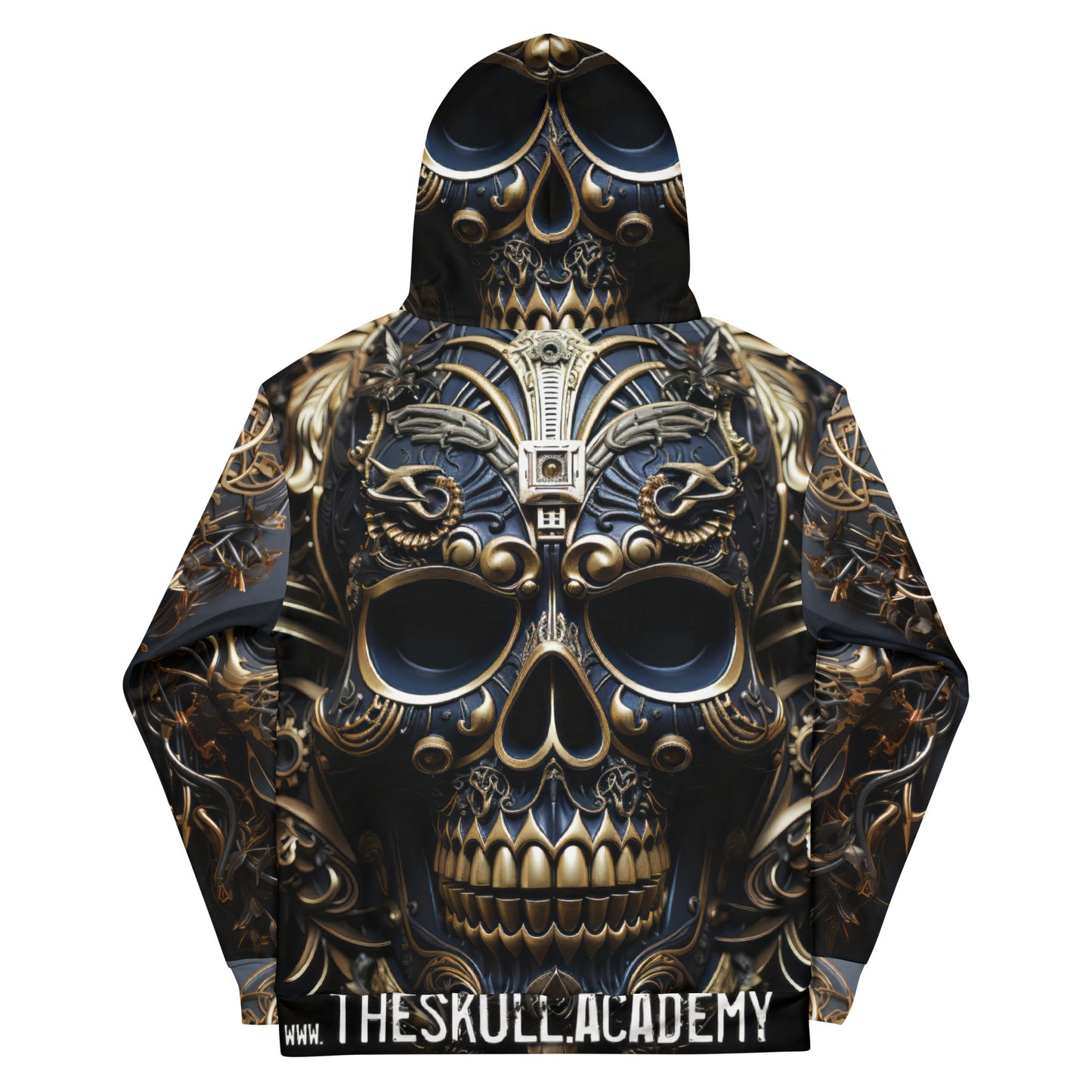 The Skull Academy Unisex Hoodie - #clubwear #stagefashion #djfashion #streetwear