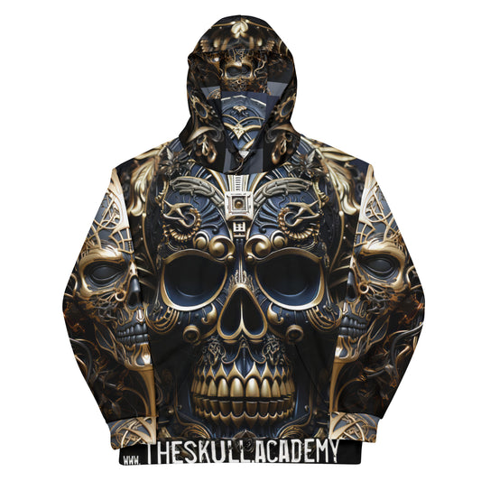 The Skull Academy Unisex Hoodie - #clubwear #stagefashion #djfashion #streetwear