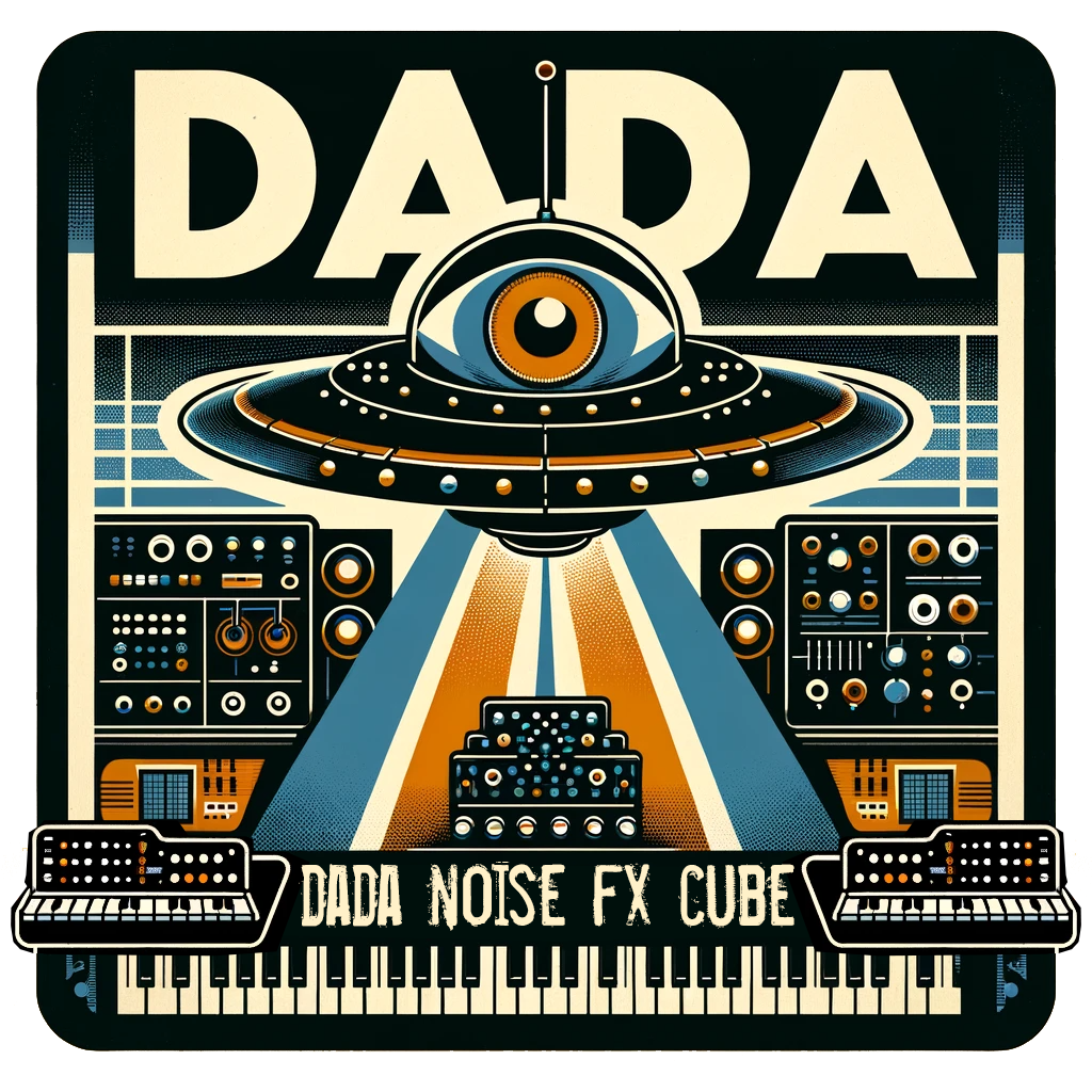 liquid sky & erica synths: dada noise FX cube, modular multi effect system