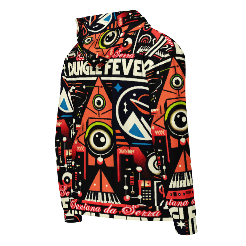 Djungle Fever 2024 Acid Trip Unisex zip hoodie #clubwear #stageoutfit #streetwear