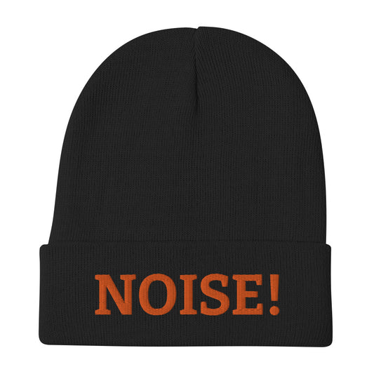 NOISE! Embroidered Beanie