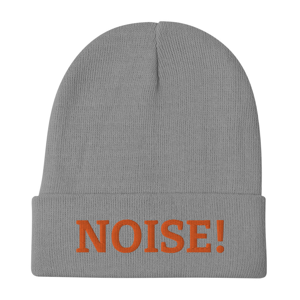 NOISE! Embroidered Beanie