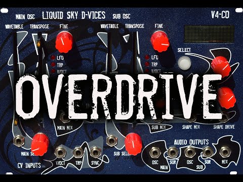 liquid sky d-vices V4CO dual 8bit wavetable oscillator with