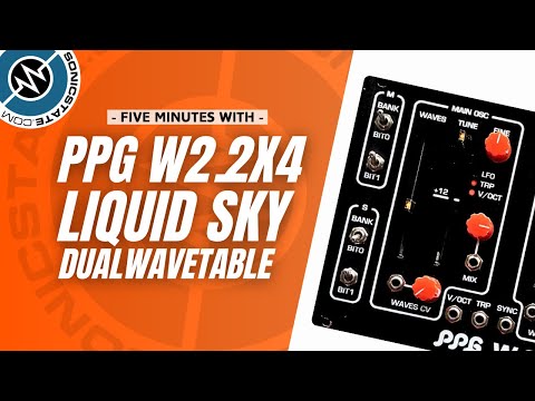 Liquid Sky D-vices / PPG W2.2x4 モジュラーシンセ PPG W2.2x4 - LIQUID SKY ARTISTCOLLECTIVE