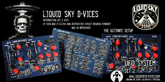 Liquid Sky d-vices set 2: 2x V4CO & GLITHc Circuit Bending eXpenDR  - AVAILABLE NOW