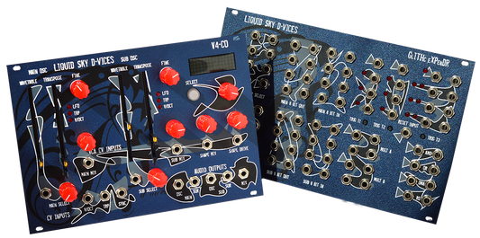 Liquid Sky d-vices V4CO & GLITHc Circuit Bending eXpenDR  - PRE ORDER the Limited Edition