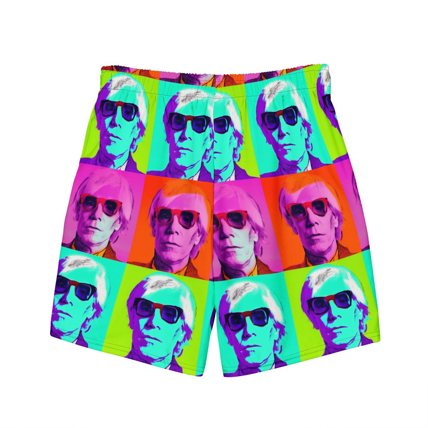 Swimmin w/ AndEEE - Men's swim trunks - Pop Art - Recycled Texxxtile - Surfwear Beachwear