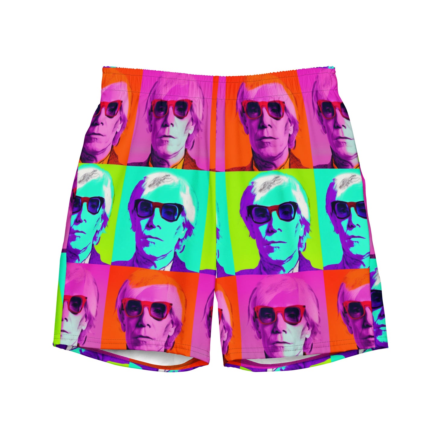 Swimmin w/ AndEEE - Men's swim trunks - Pop Art - Recycled Texxxtile - Surfwear Beachwear