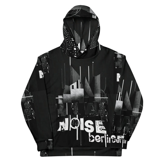 Noise.Berlin 05 Unisex Hoodie Industrial Dark Collage Skatewear / Clubwear