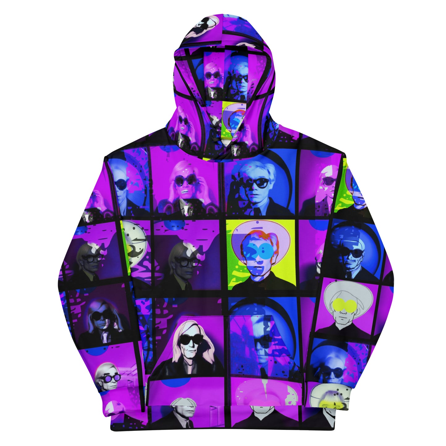 Andy Purple W10 Unisex Hoodie SKatewear / Clubwear / Streetwear / Stagefashion