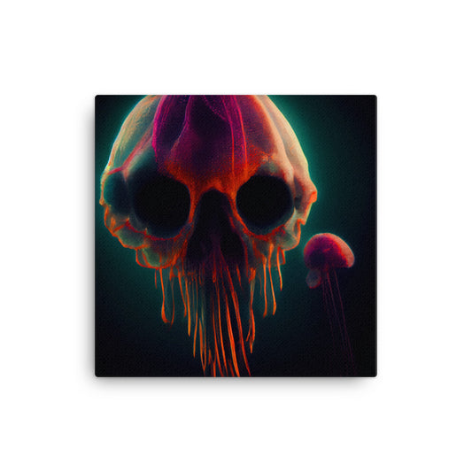 Acid Jellyfish 03 Canvas 16" x 16"