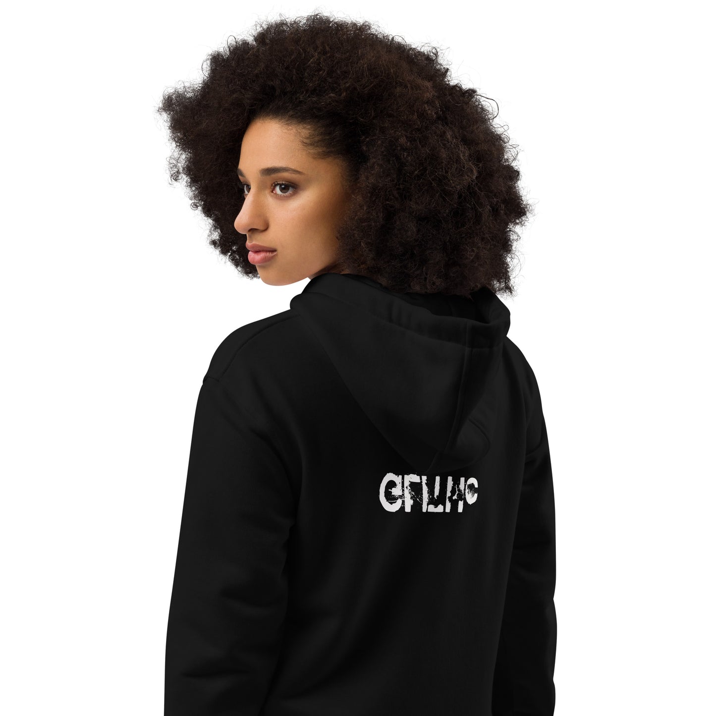 GLITHc Premium eco hoodie Skatewear / Clubwear / Stage outfit / Streetwear