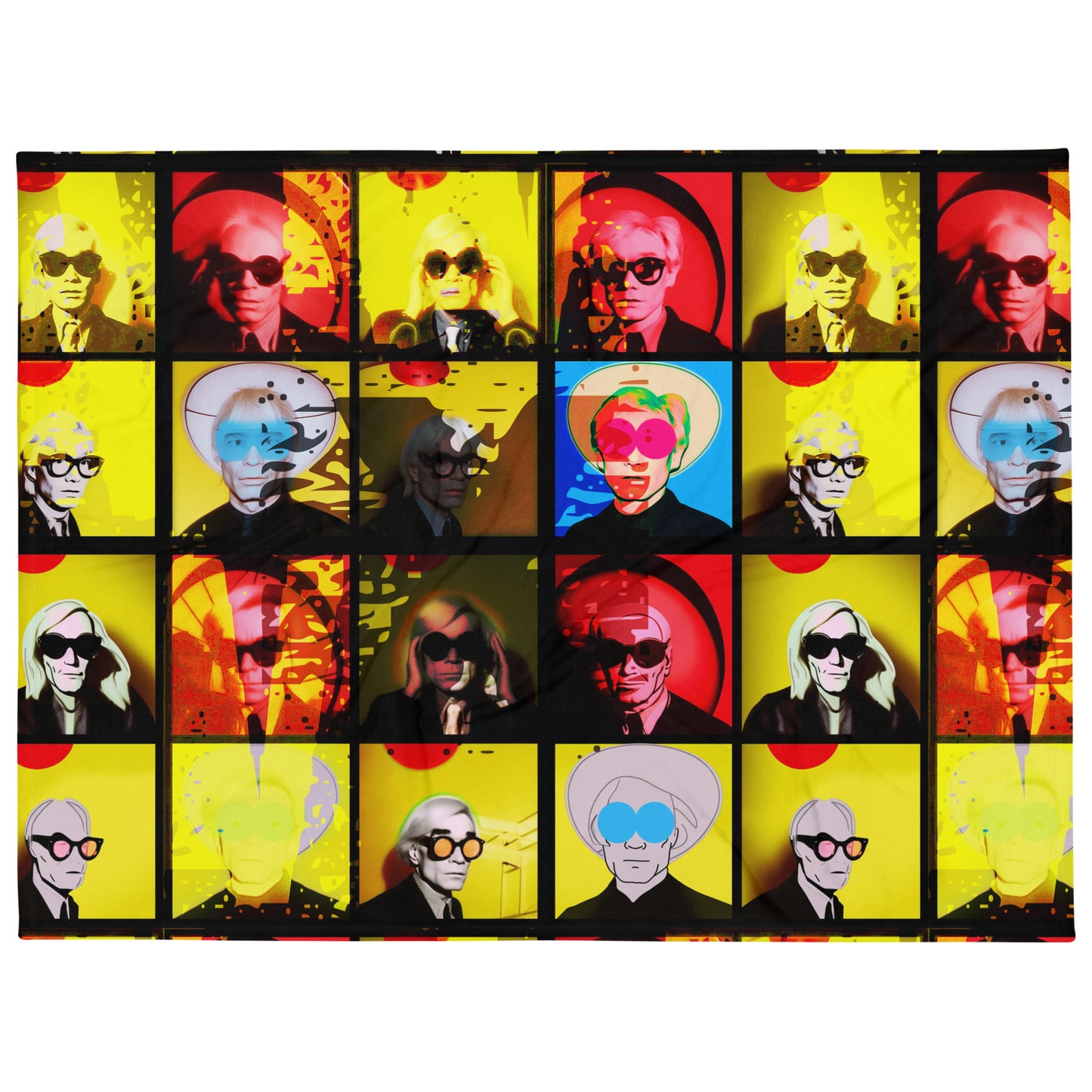 AndEEE Pop Art Trip Art Throw Blanket