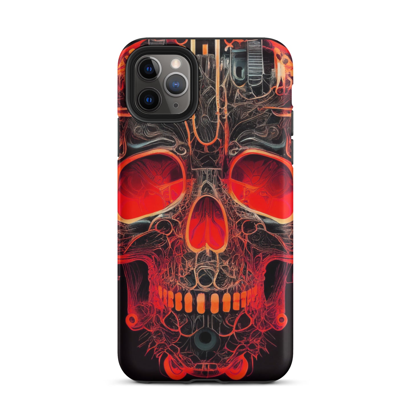 Acid Skulls 06 Tough iPhone case