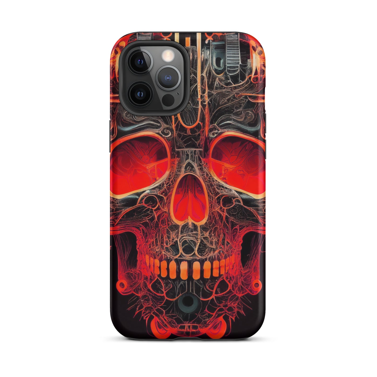 Acid Skulls 06 Tough iPhone case