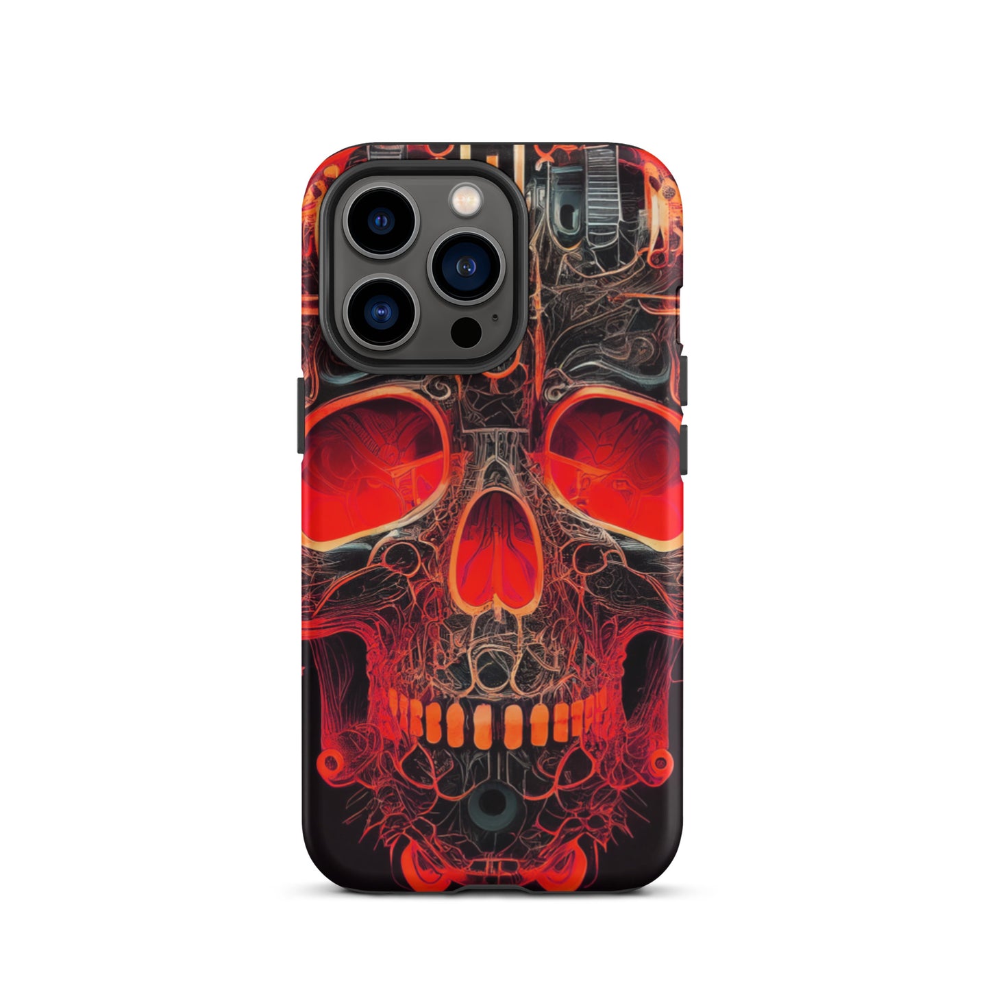 Acid Skulls 06 Tough iPhone case