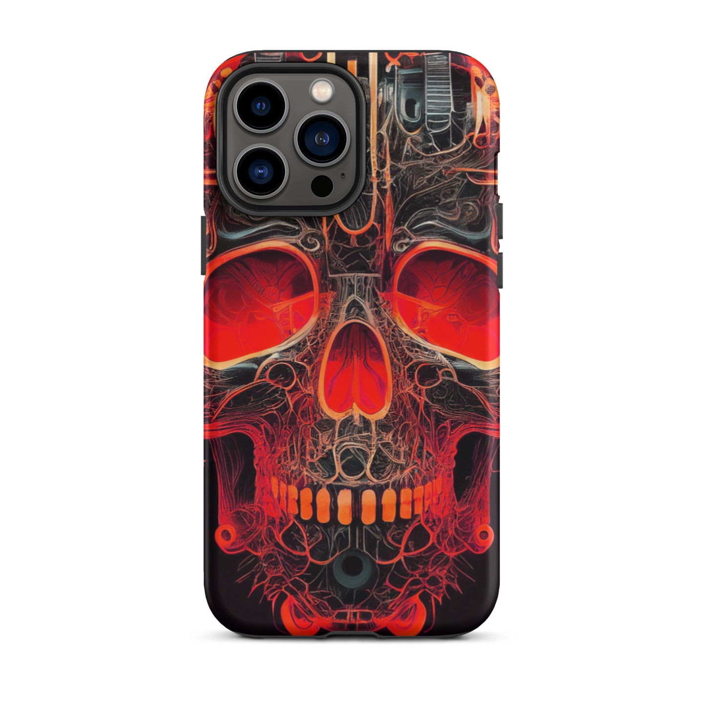 Acid Skulls 06 Tough iPhone case