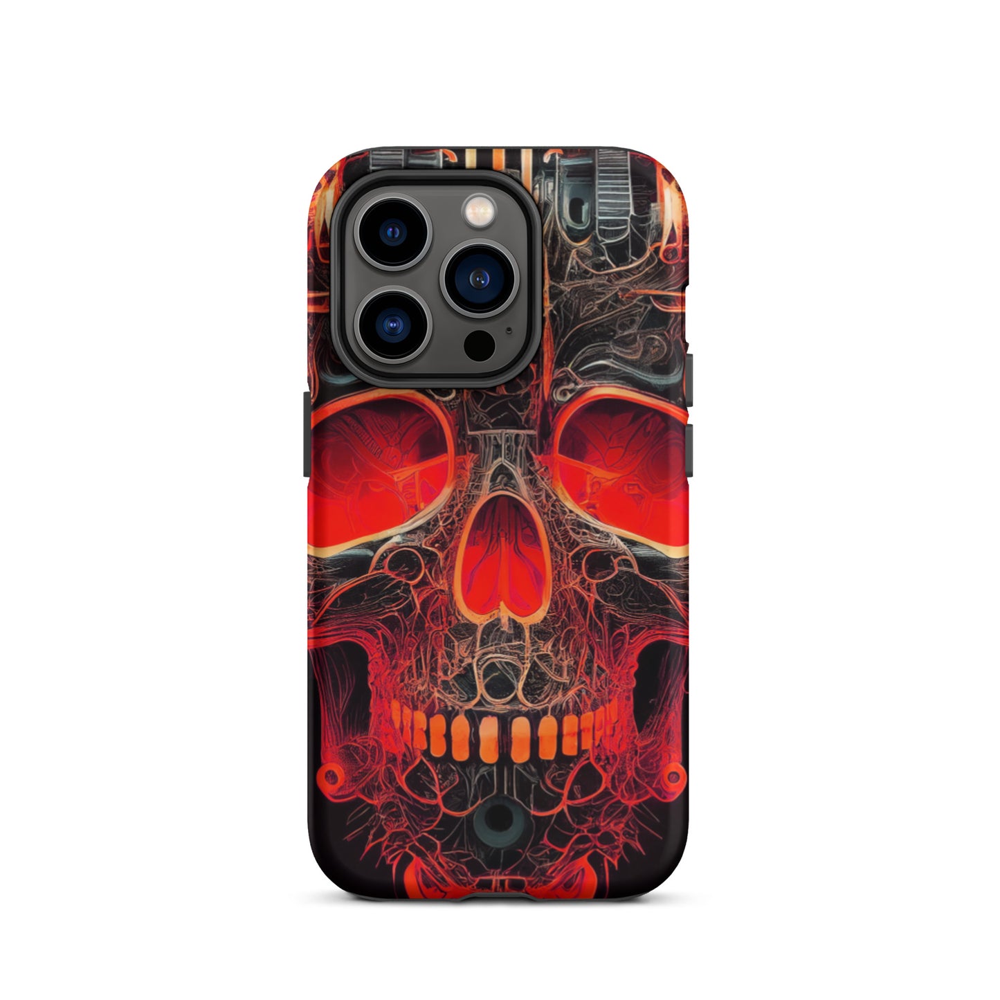 Acid Skulls 06 Tough iPhone case