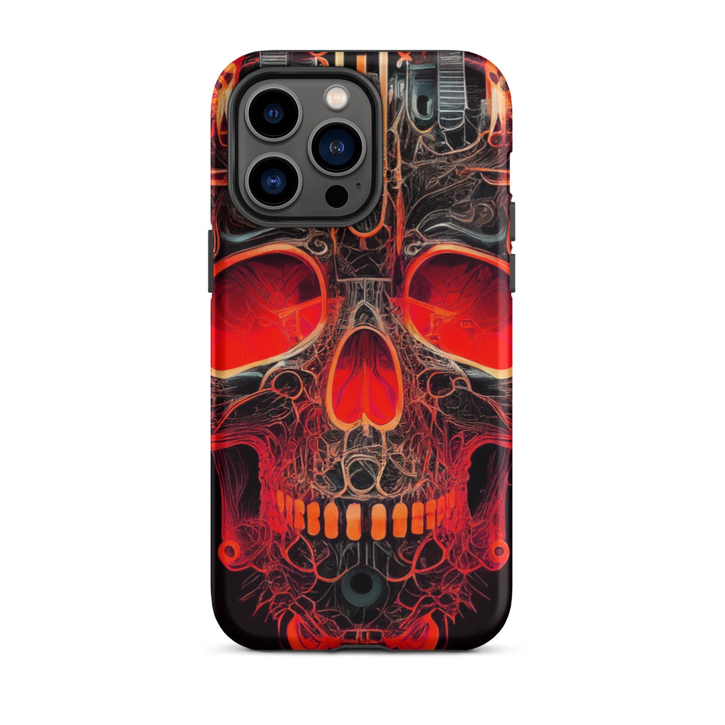 Acid Skulls 06 Tough iPhone case