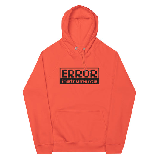 Error Instruments ORGN Unisex eco raglan hoodie Skatewear / Stagefashion / Clubwear